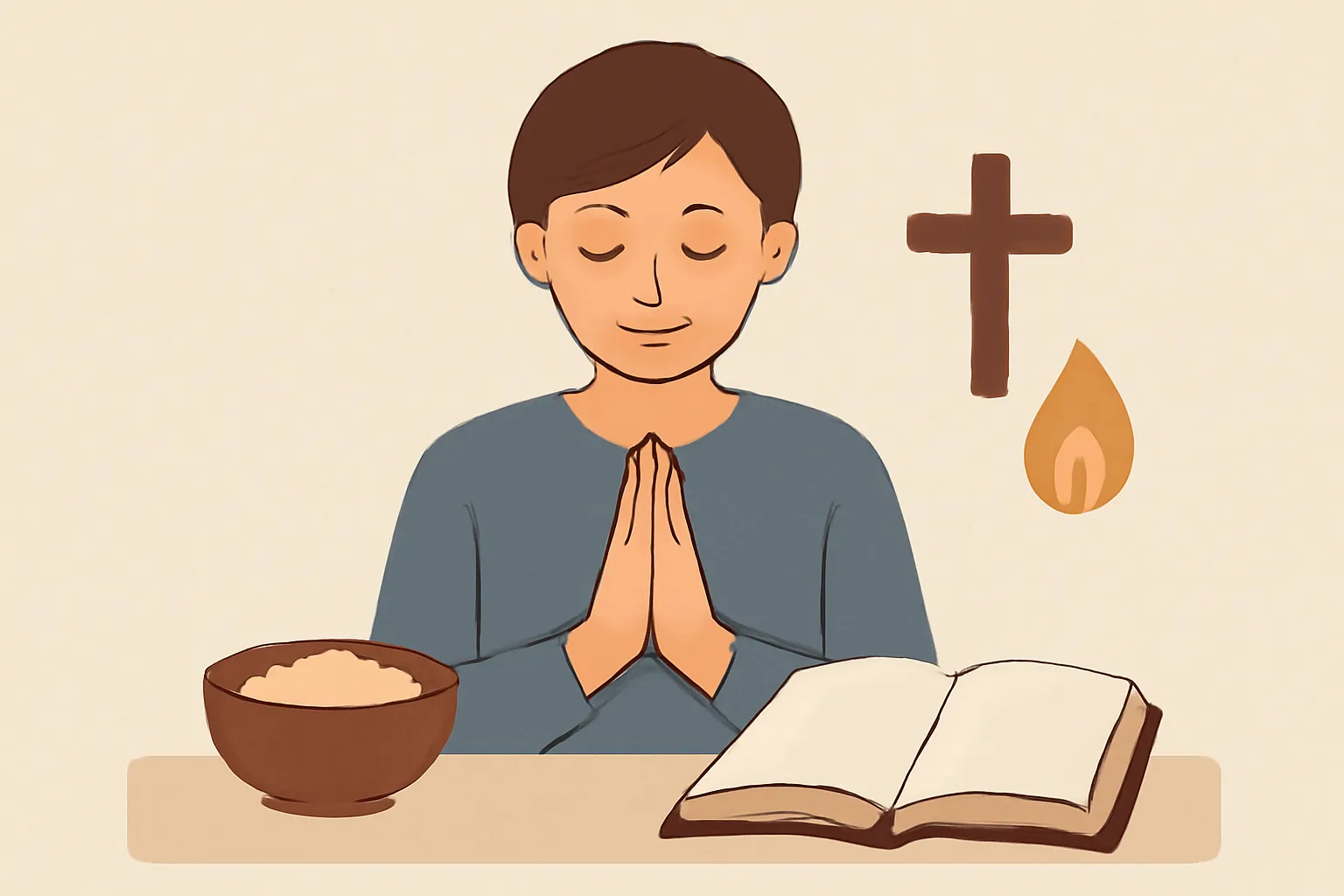 como fazer um proposito de jejum e oração