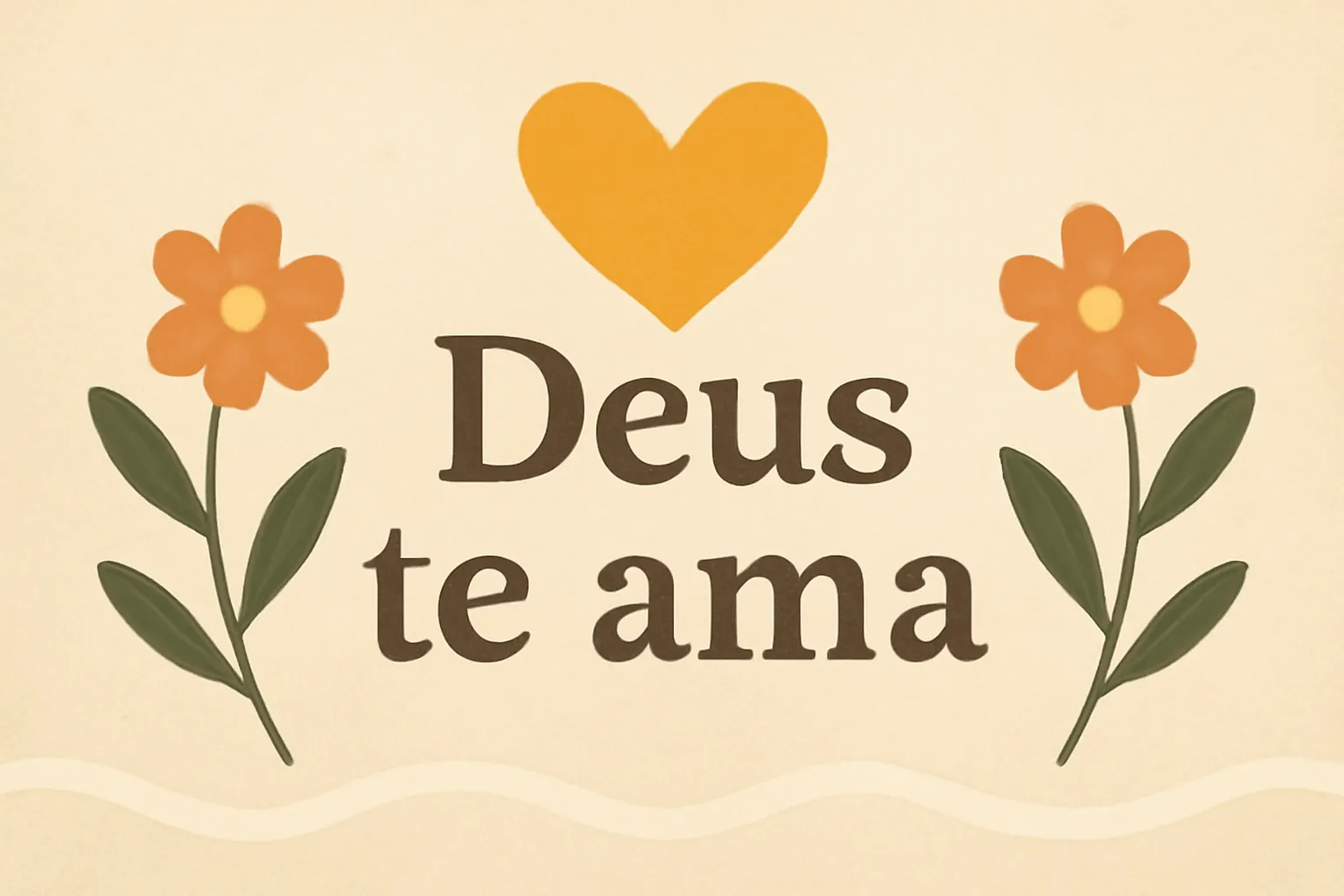deus te ama versiculo