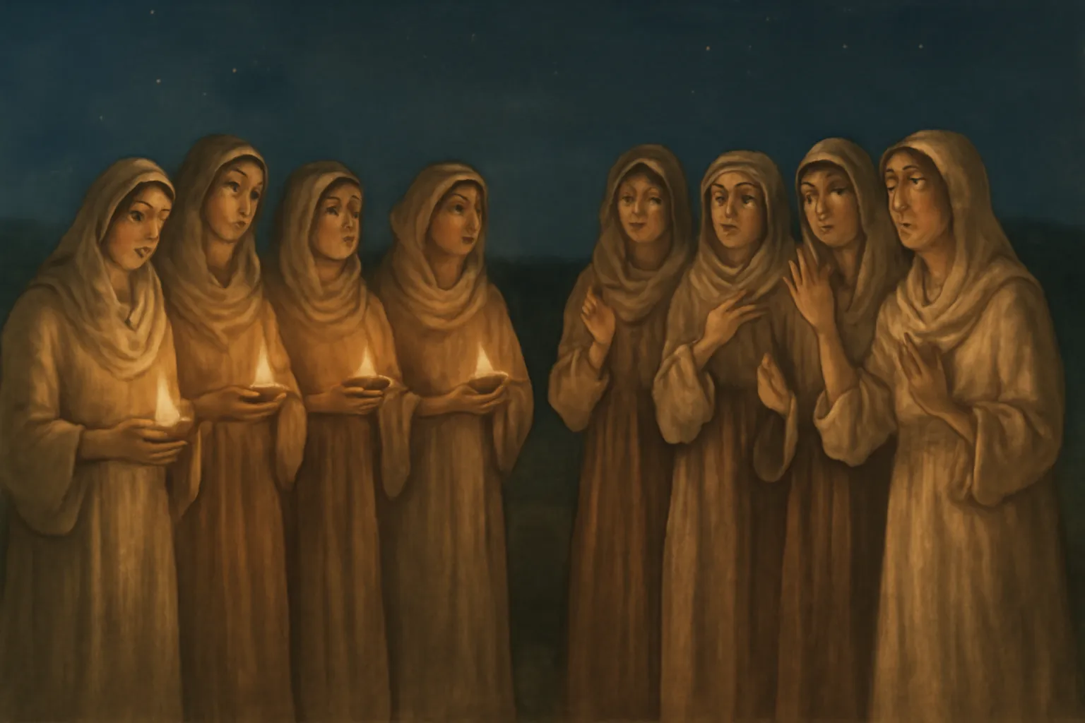 estudo bíblico sobre as dez virgens