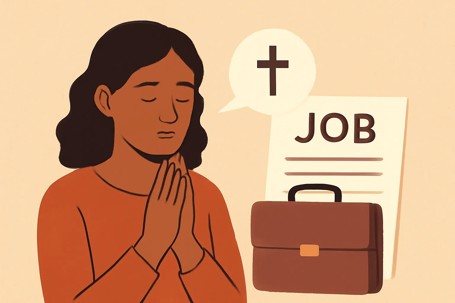 oração para conseguir emprego imediatamente
