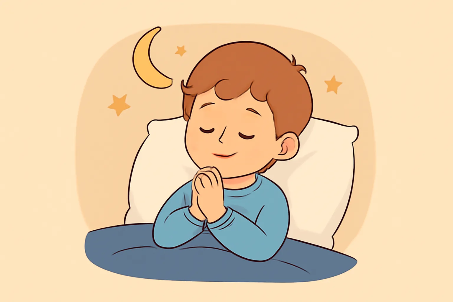 oração para criança dormir bem