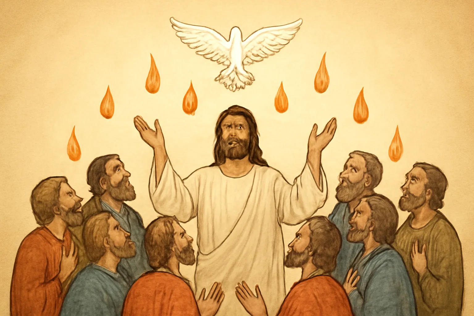 recebereis poder ao descer sobre vos o espirito santo