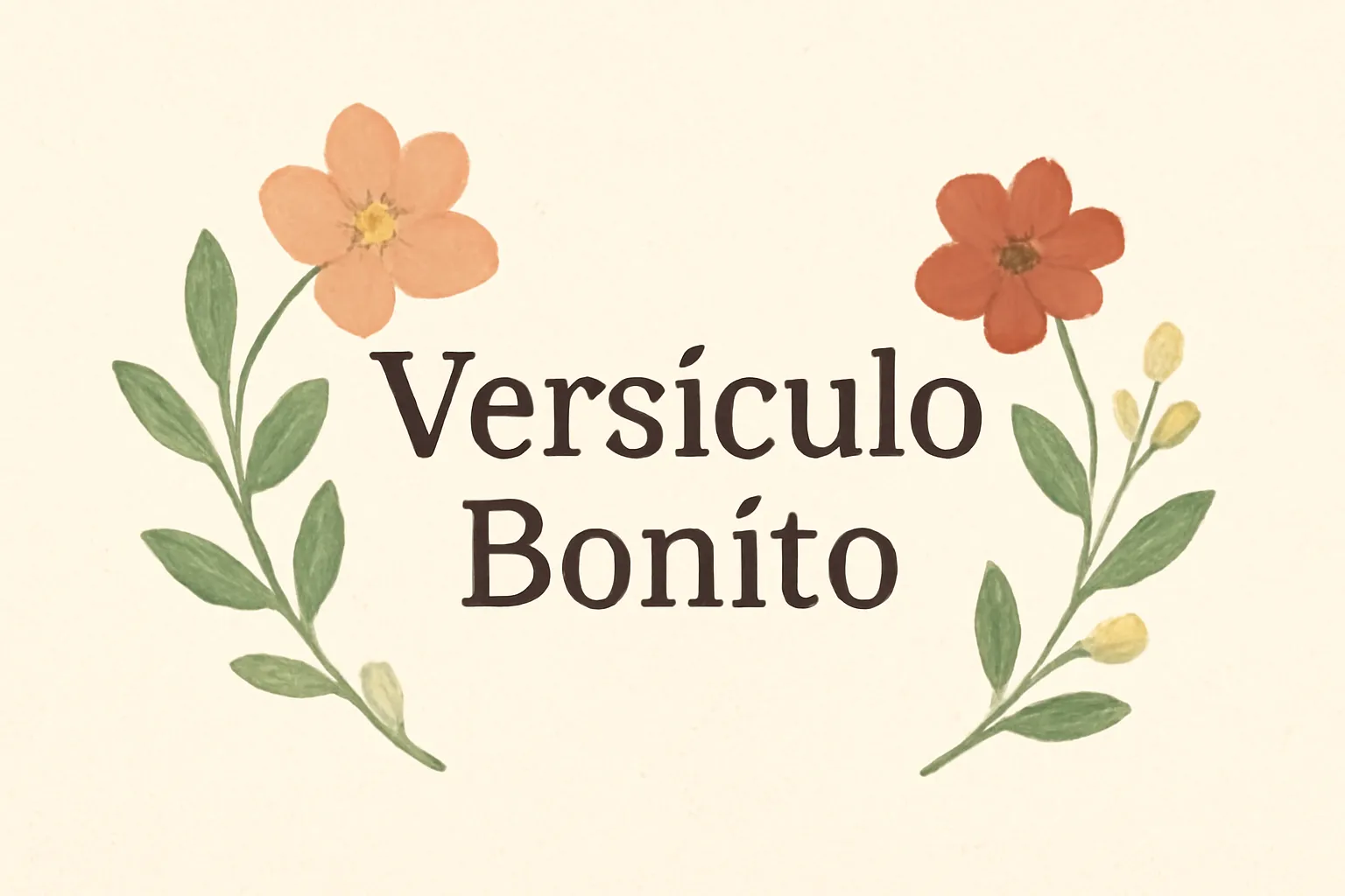 versículo bonito