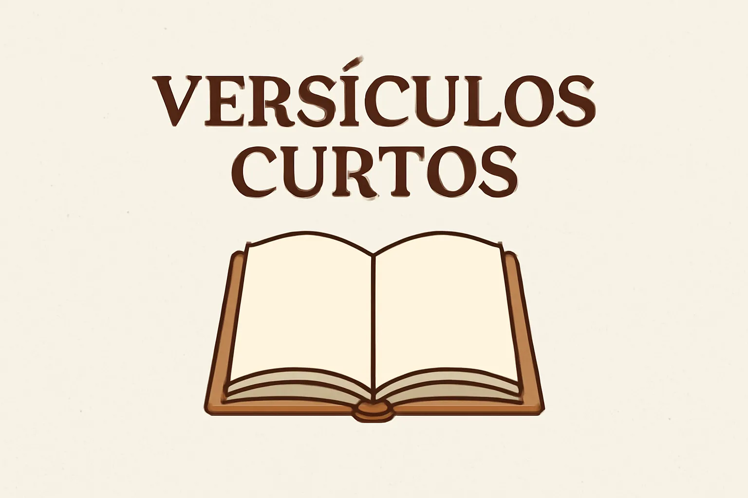versículos curto